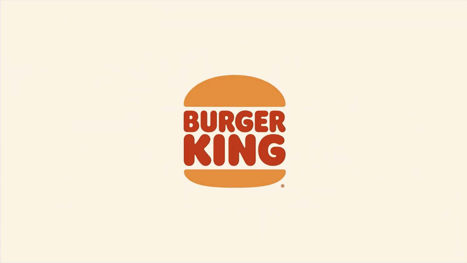 Burger King Rebranding — Burger King